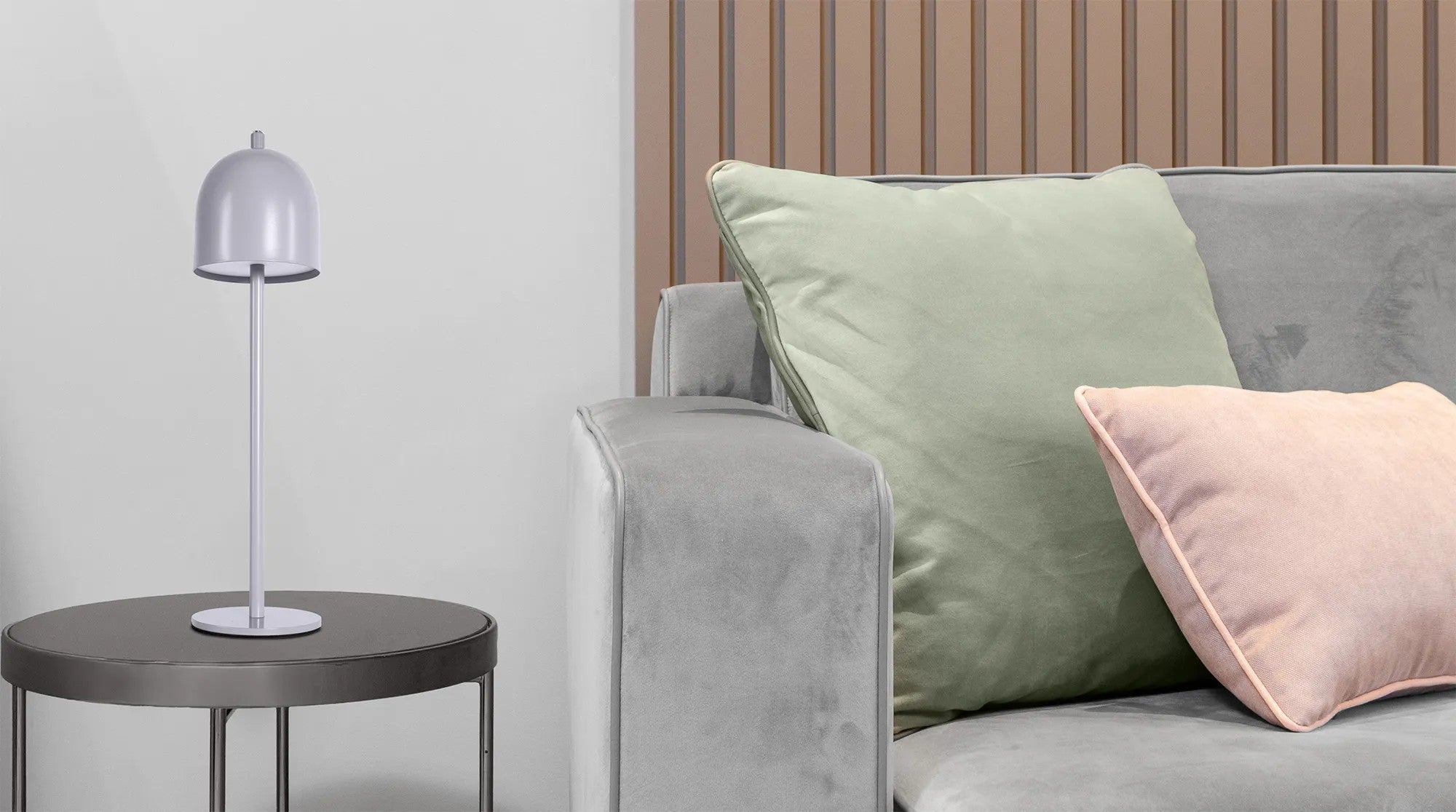 Lampka Nocna APP1362-T Szara 8