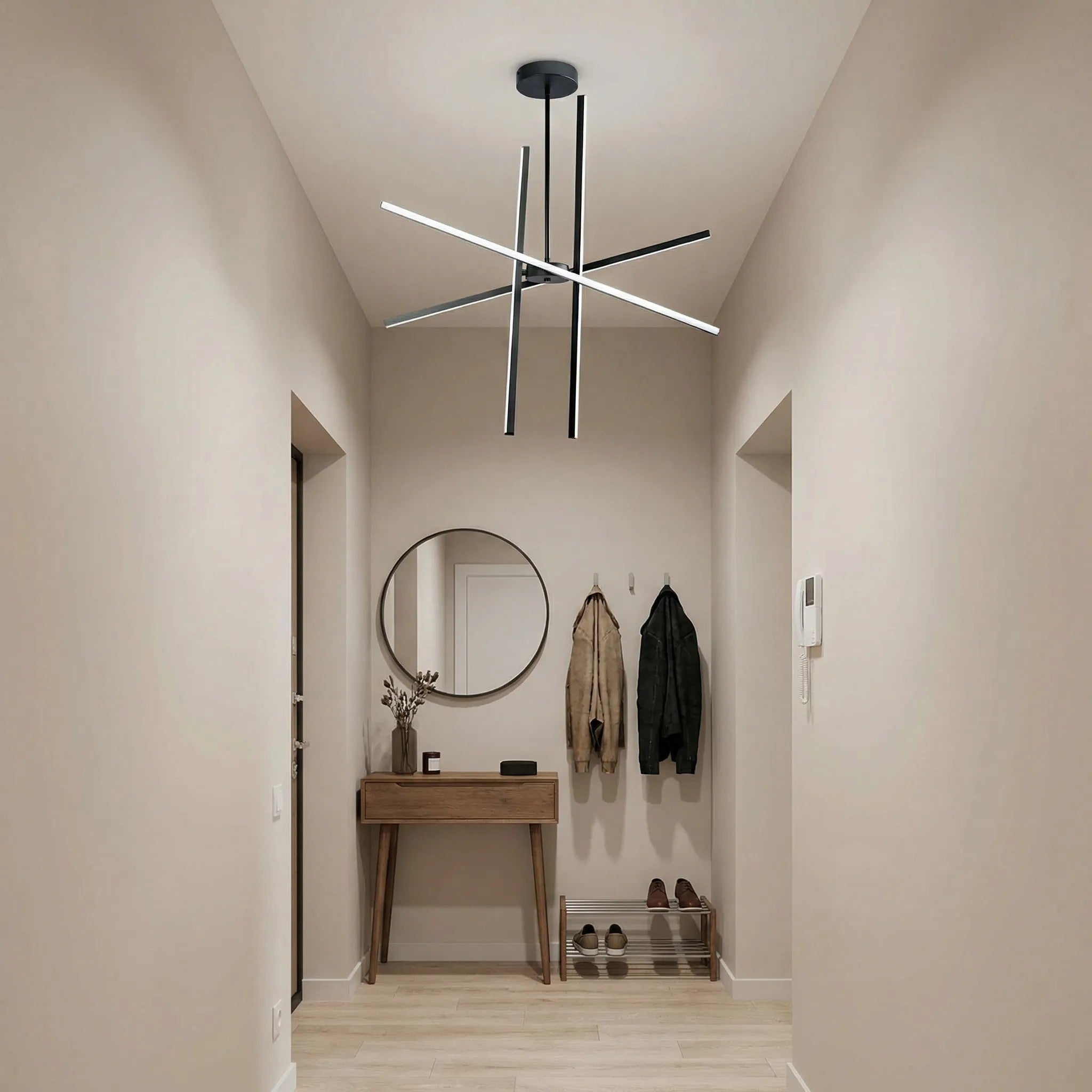 Lampa Sufitowa LED APP1929-CP Czarna 8