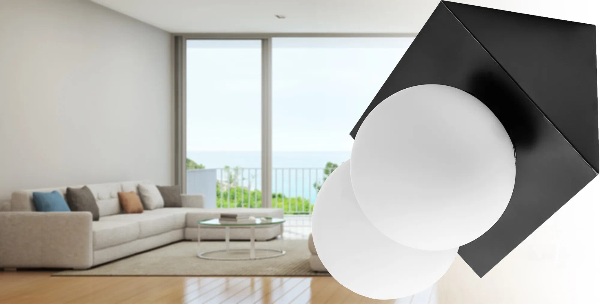 LAMPA ŚCIENNA KINKIET APP1230-2W Czarna 8