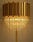 Lampa Stojąca Podłogowa APP1717-3F Złota 8