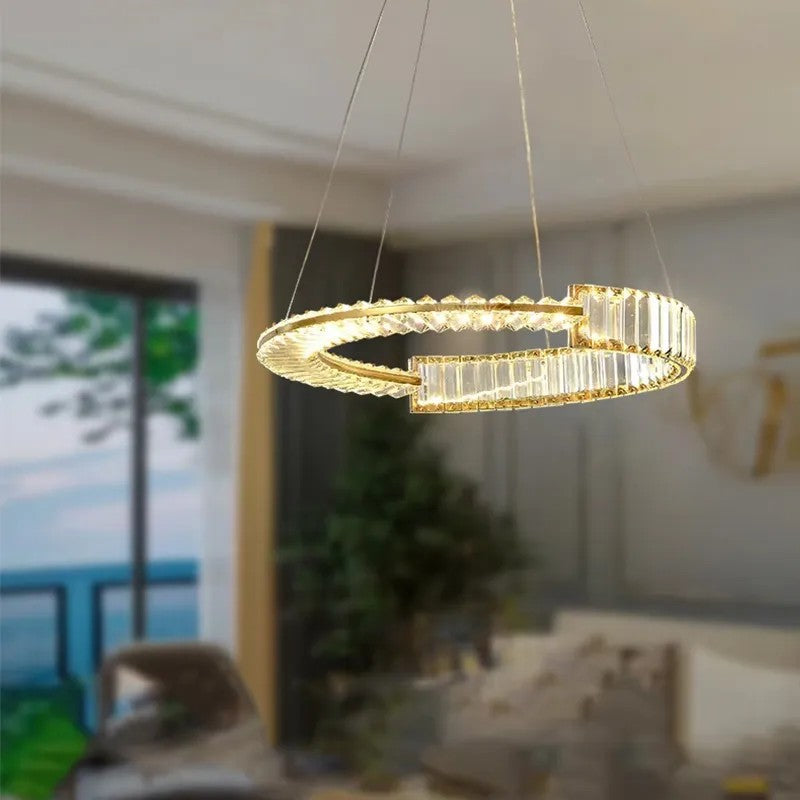 LAMPA WISZĄCA LED APP1526-CP40 GOLD 8