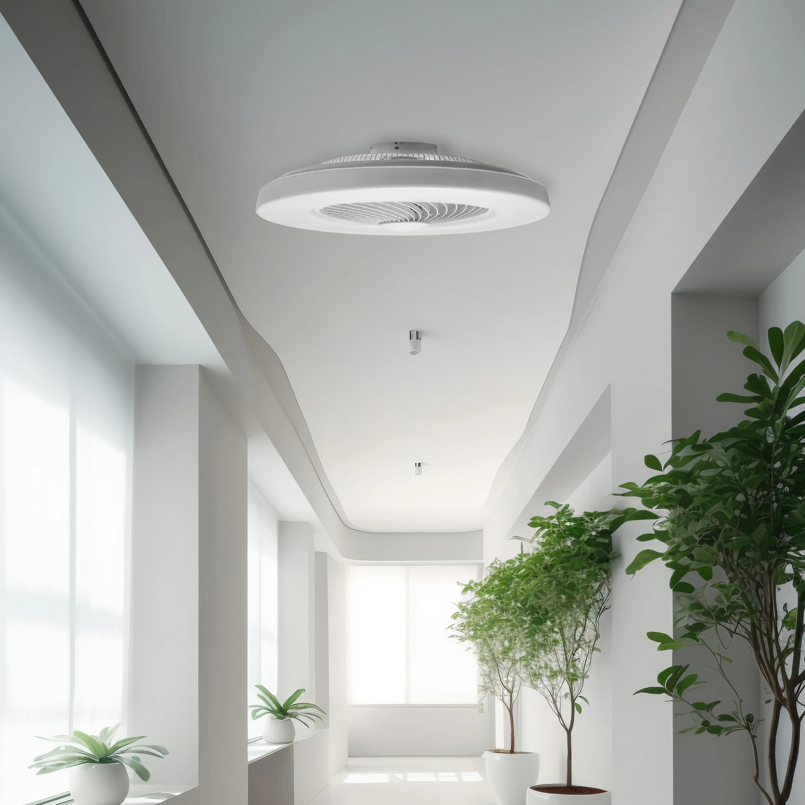 Lampa Z Wiatrakiem APP1551-C WHITE 8