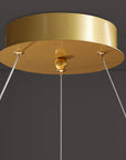 Lampa Wisząca LED APP1190-CP Złota 60cm 8