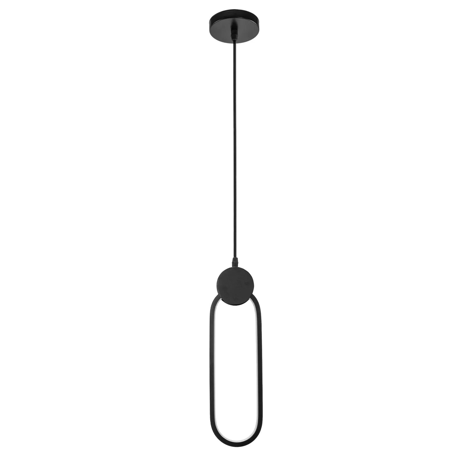 Lampa Sufitowa Wisząca LED APP851-CP Czarna 8