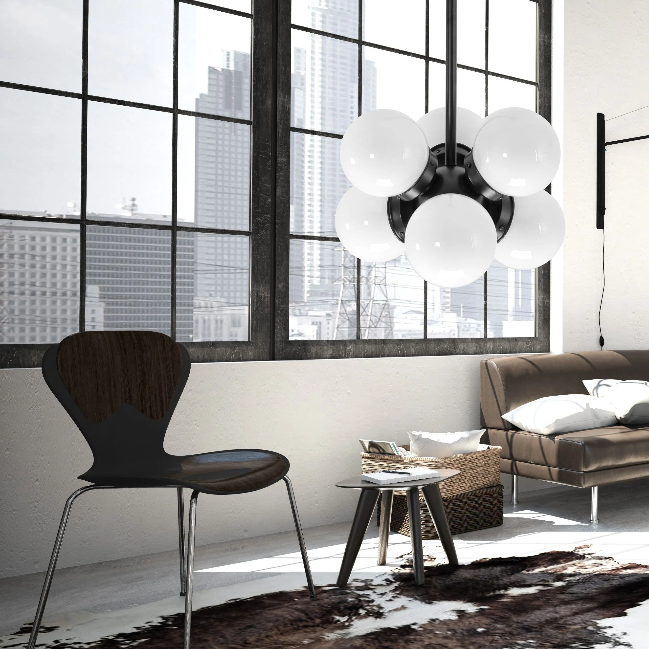 Lampa Sufitowa LOFT APP904-6CP 8