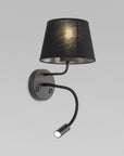 LAMPA ŚCIENNA KINKIET APP1610-2W Black 8