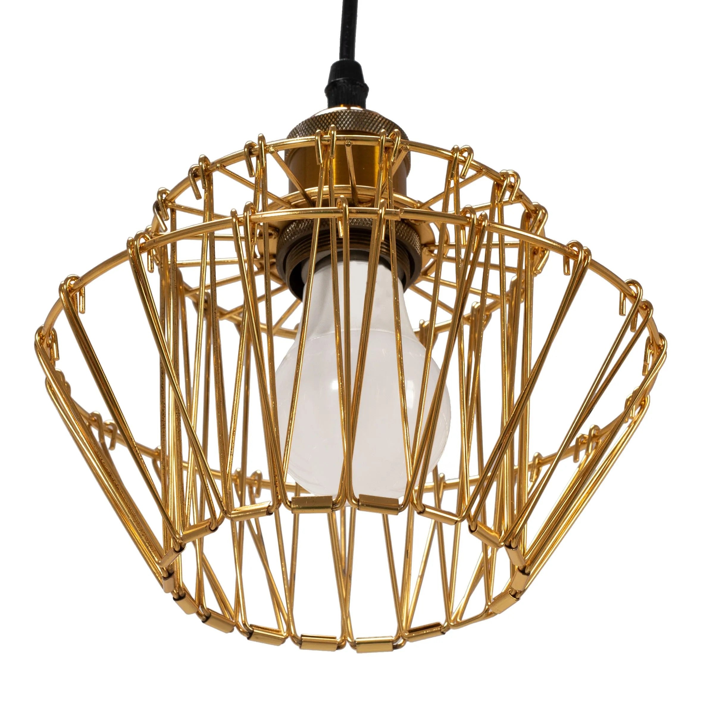 Lampa Sufitowa Wisząca APP942-1CP Set 36cm Złota 8