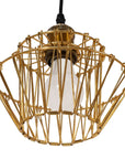 Lampa Sufitowa Wisząca APP942-1CP Set 36cm Złota 8