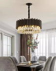 Lampa Sufitowa Wisząca APP1657-8CP Czarna 8