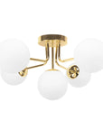 Lampa Sufitowa Złota APP1575-5C 8