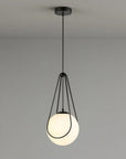 LAMPA SUFITOWA WISZĄCA APP1792-1CP 20cm Czarna 8
