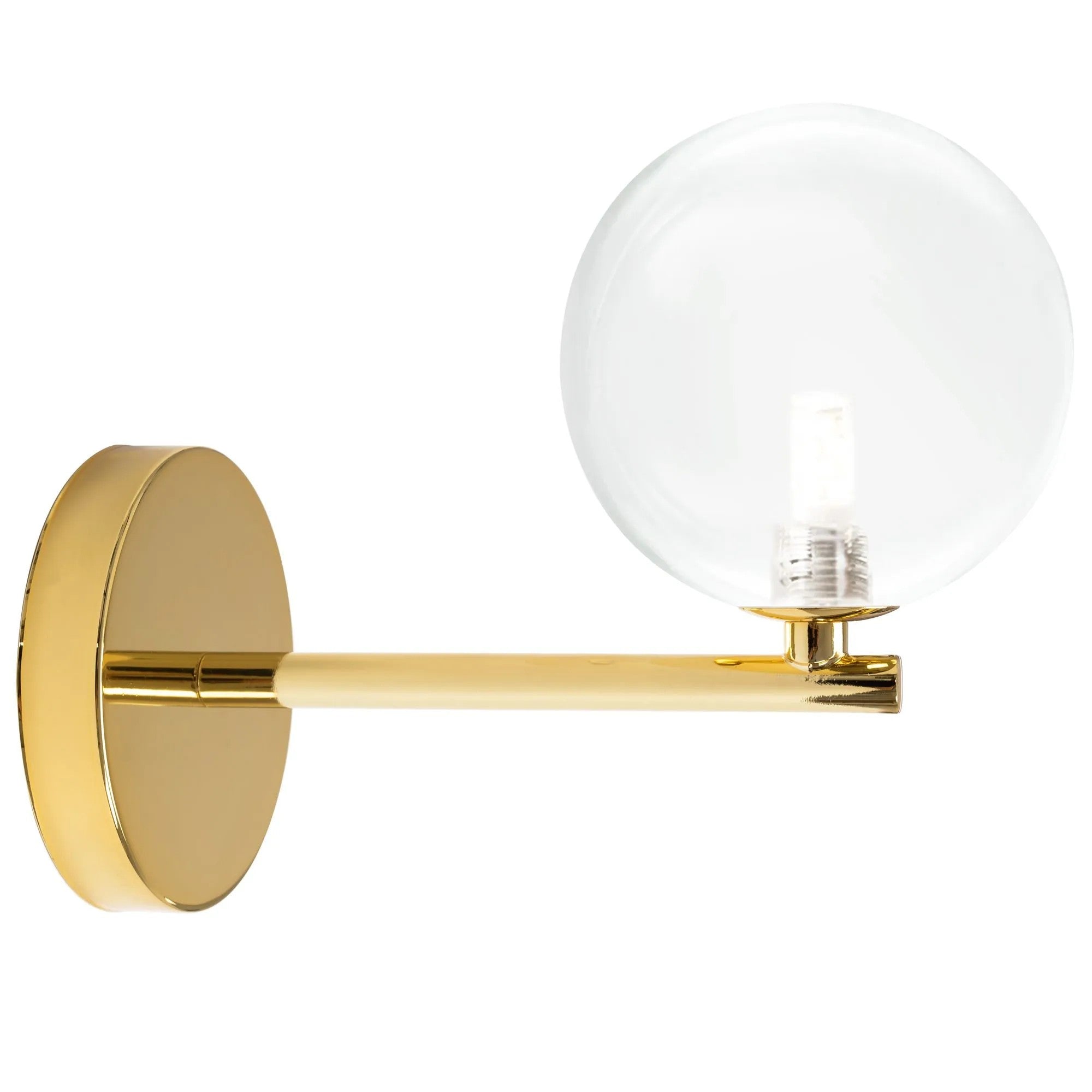 LAMPA ŚCIENNA KINKIET APP1161-1W Złota 8