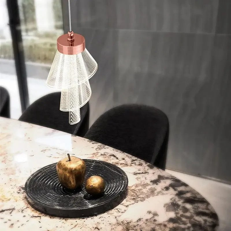 Lampa Sufitowa APP1765-1CP Różowe Złoto 8