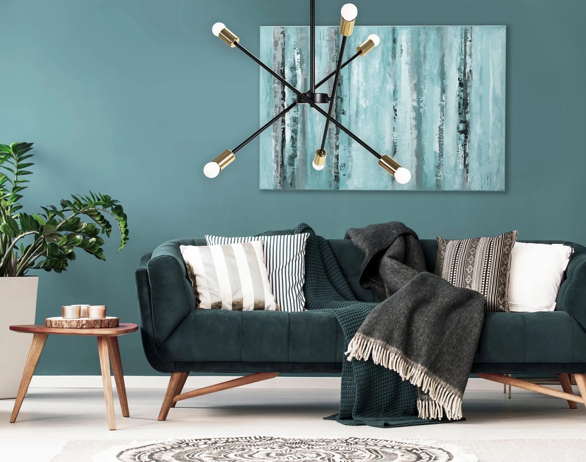 Lampa Wisząca APP1114-6CP 8
