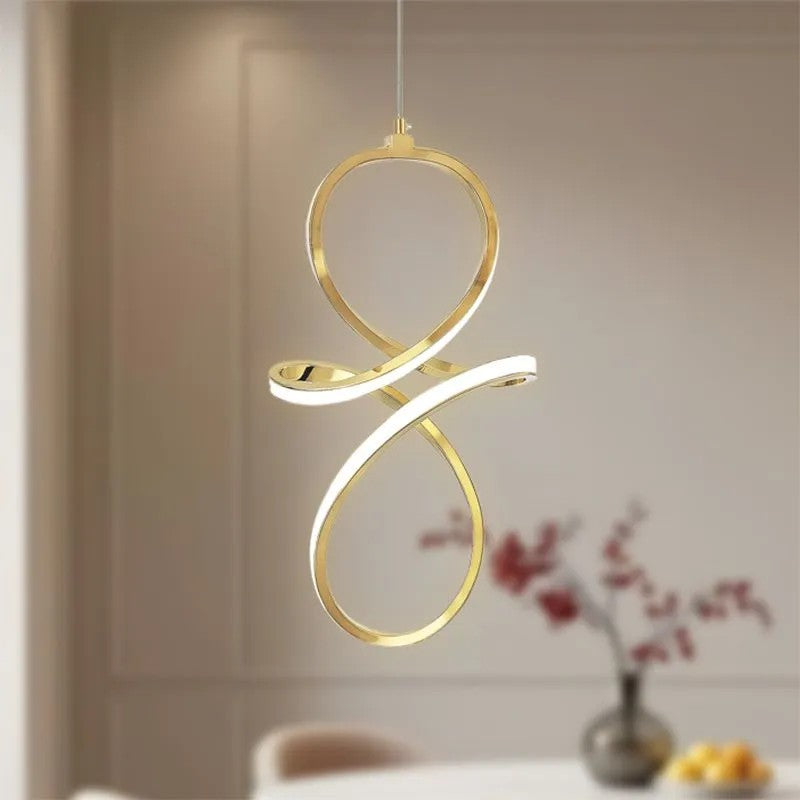 LAMPA WISZĄCA LED LHJ091-1CP GOLD 8