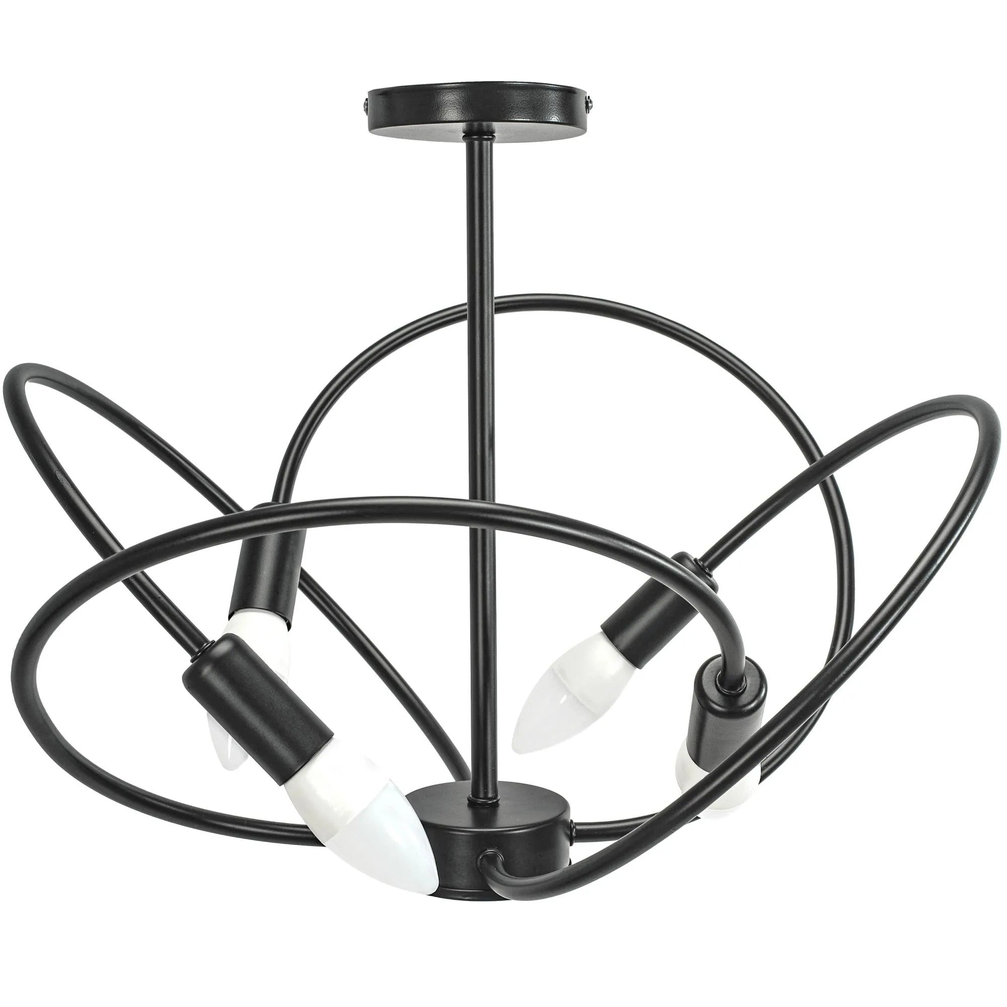 Lampa 4 APP1093-4C Czarna 8