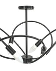 Lampa 4 APP1093-4C Czarna 8