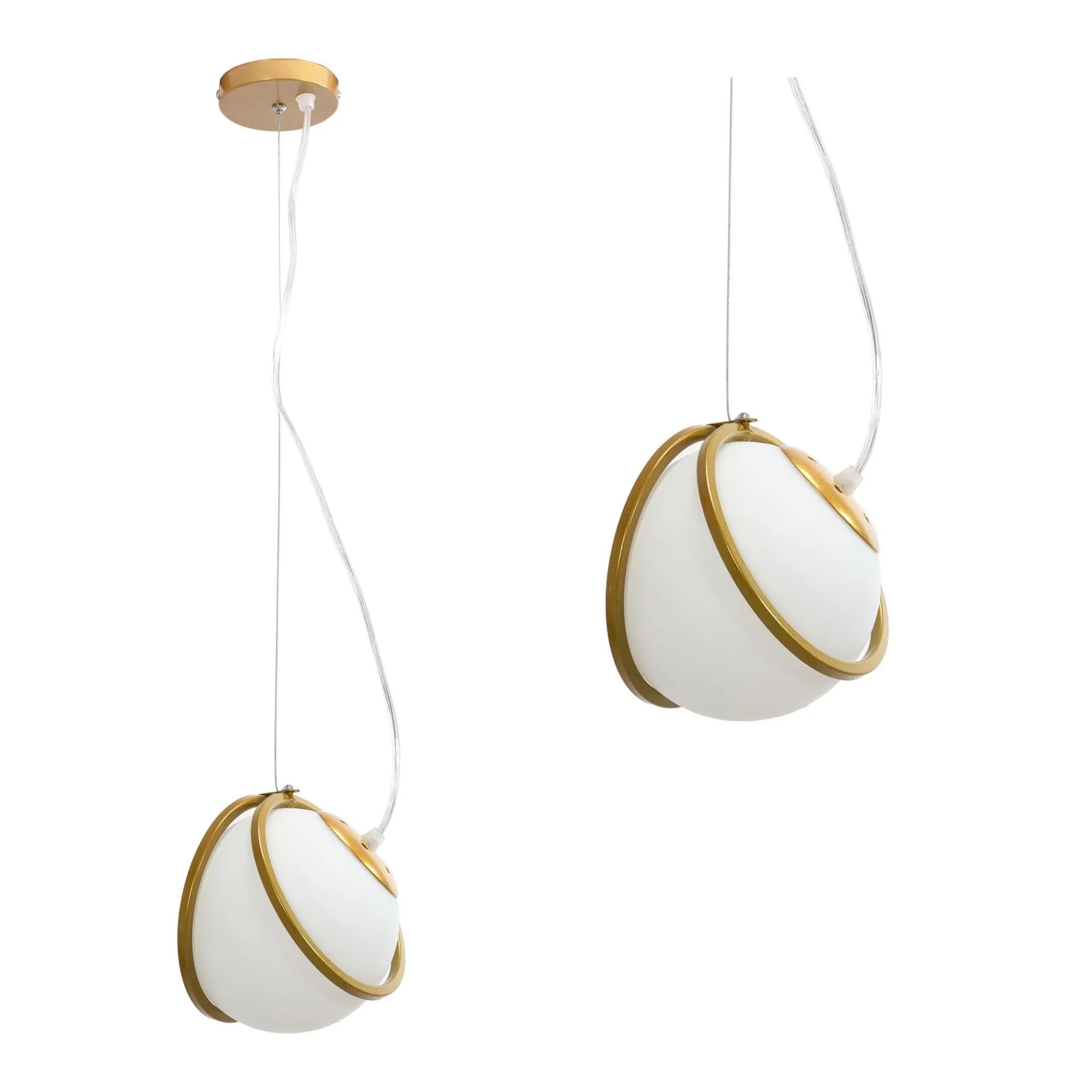 Lampa Wisząca APP1088-1CP Złota 8