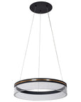 Lampa Wisząca LED APP1191-CP 40cm Czarna 8