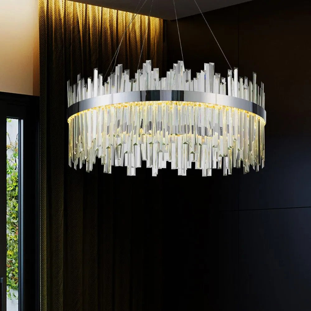 Lampa Kryształowa Wisząca APP1516-CP60 8