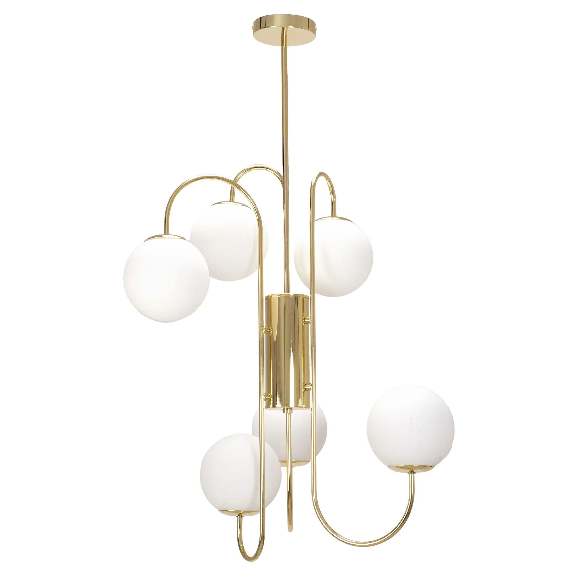 Lampa Wisząca APP1003-6CP Złota 8