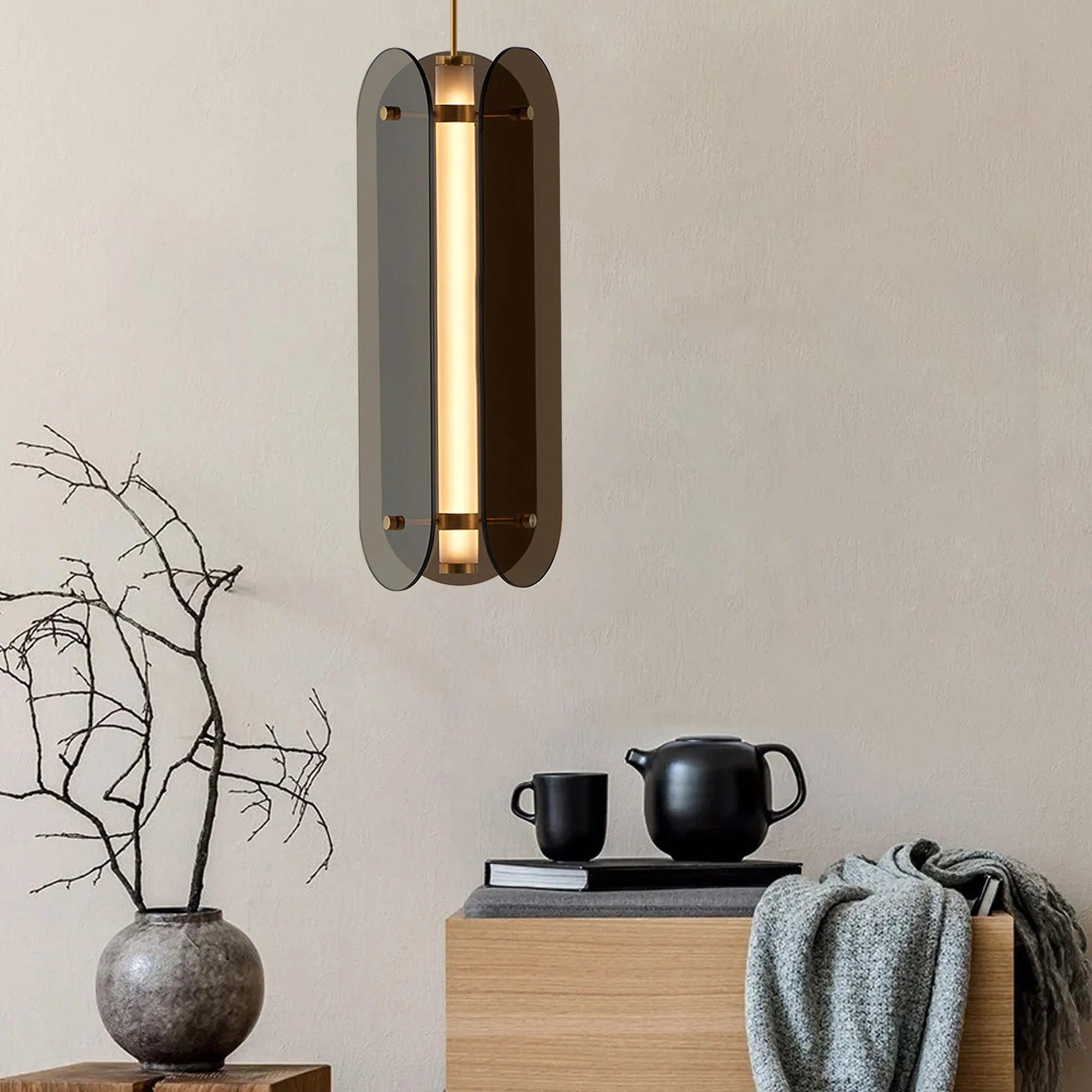 LAMPA SUFITOWA WISZĄCA Czarna APP1676-CP Long 8