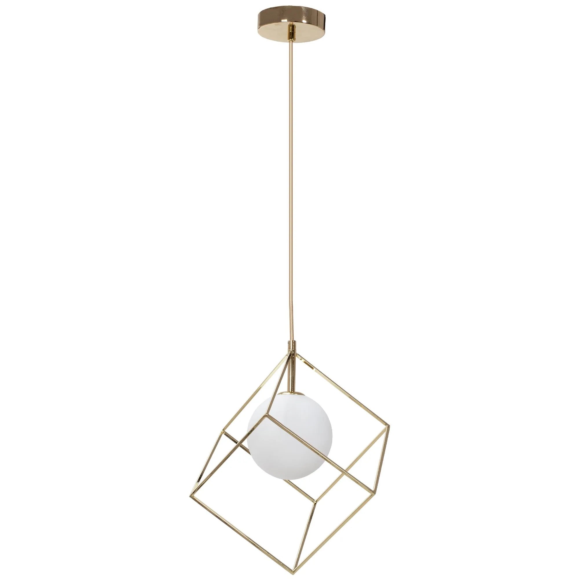 Lampa Wisząca APP1210-1CP Złota 8