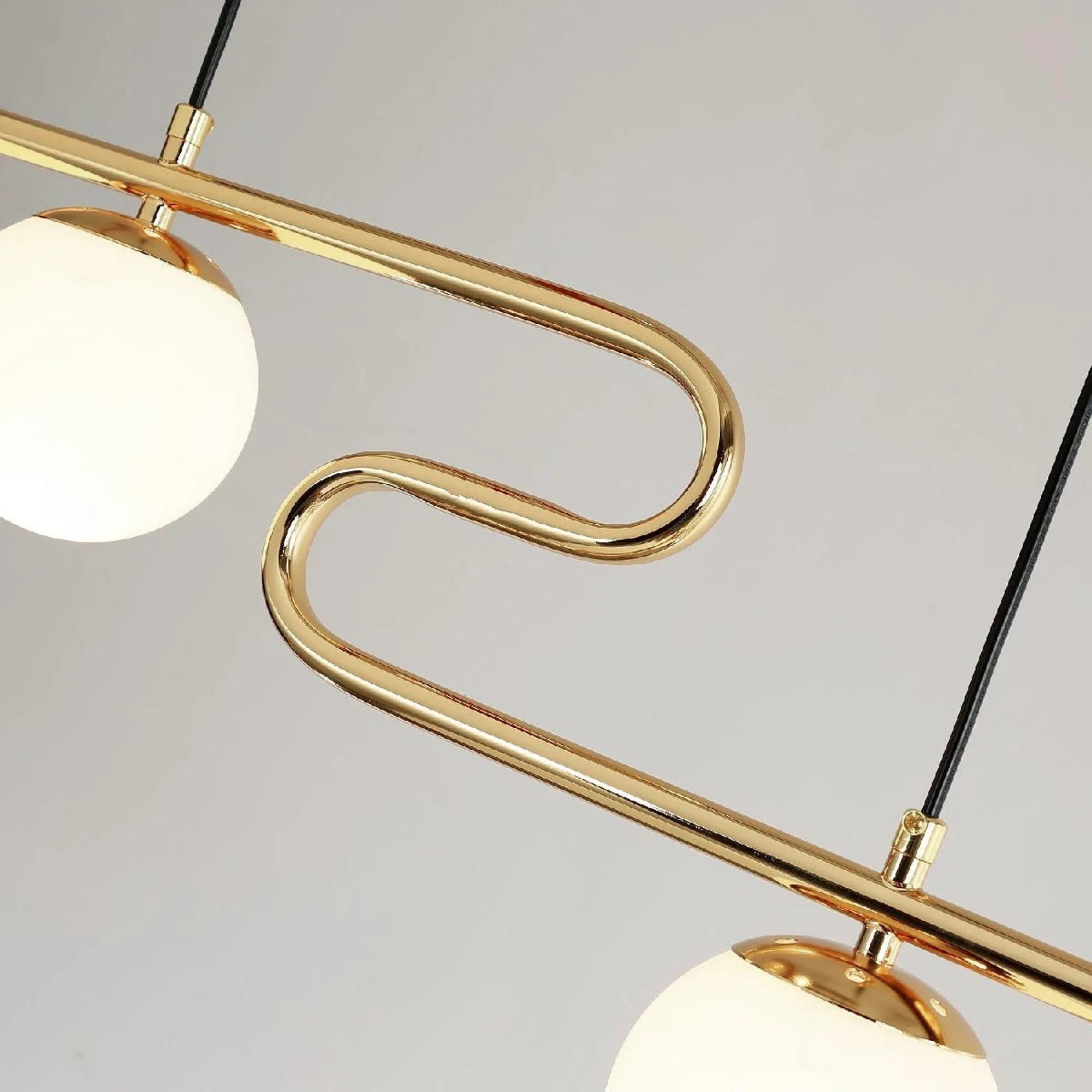 LAMPA SUFITOWA WISZĄCA Gold APP1599-5CP 8