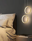 LAMPA WISZĄCA LED G112-CP Złota 8