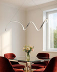 LAMPA SUFITOWA WISZĄCA LED LHJ025-CP CHROME 8