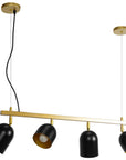 Lampa Wisząca APP1031-4CP Czarna 8
