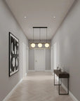 Lampa Sufitowa Czarno Złota APP1164-3CP 8