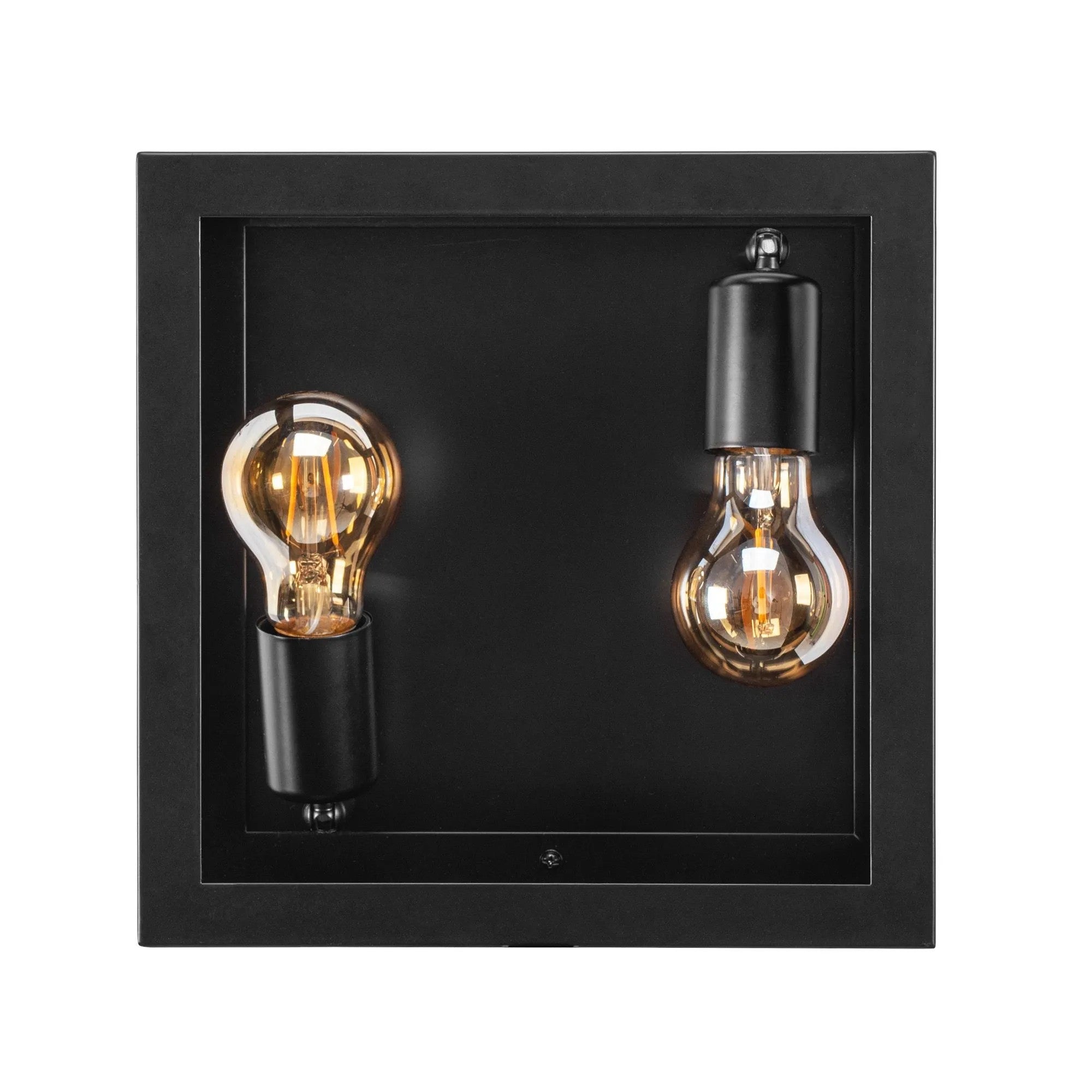LAMPA ŚCIENNA KINKIET APP1305-2W CZARNA 8