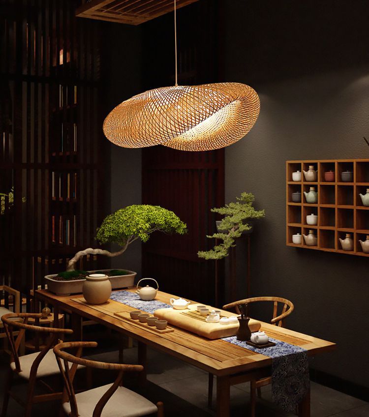 Lampa Sufitowa Wisząca Boho Natural App880-1cp