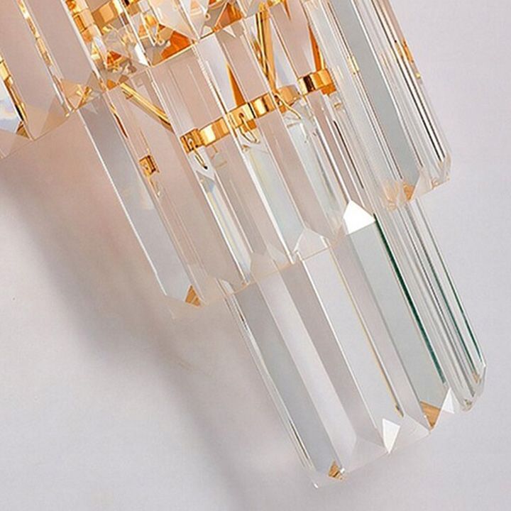 Lampa kryształowa kinkiet 312357 Czarna