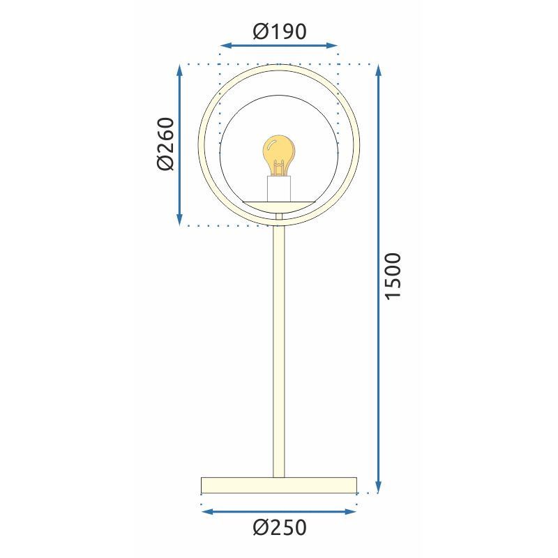 Lampa Stojąca Podłogowa APP927-1F