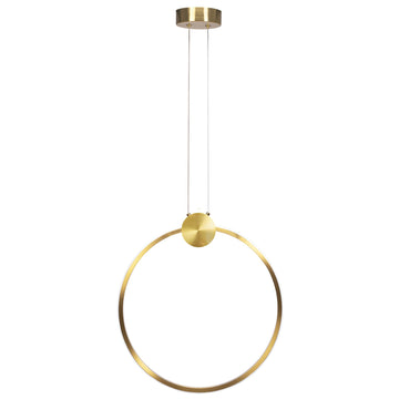 LAMPA SUFITOWA WISZĄCA LED APP1399-CP OLD GOLD 50cm