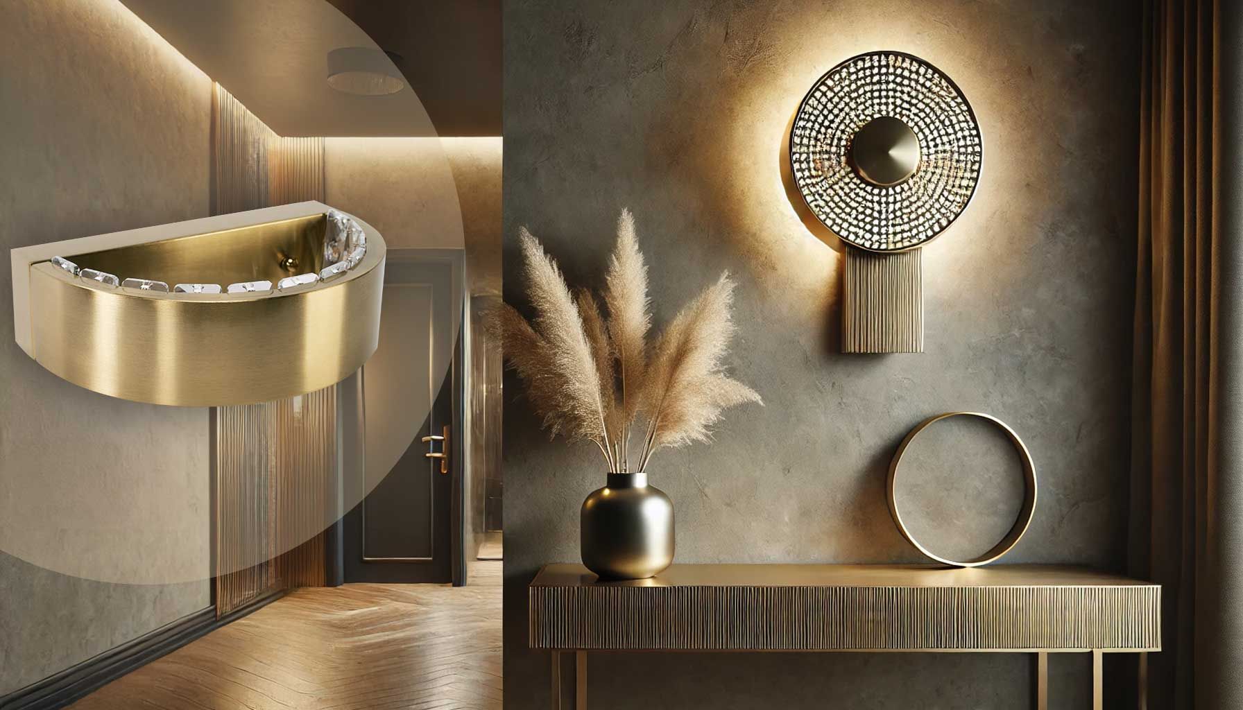 Kinkiet App1509-w Brush Gold 5