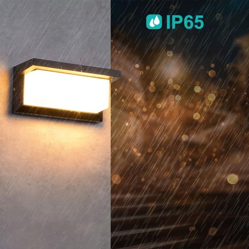 Lampa Elewacyjna Kinkiet Rsl015-1w Czarna 4