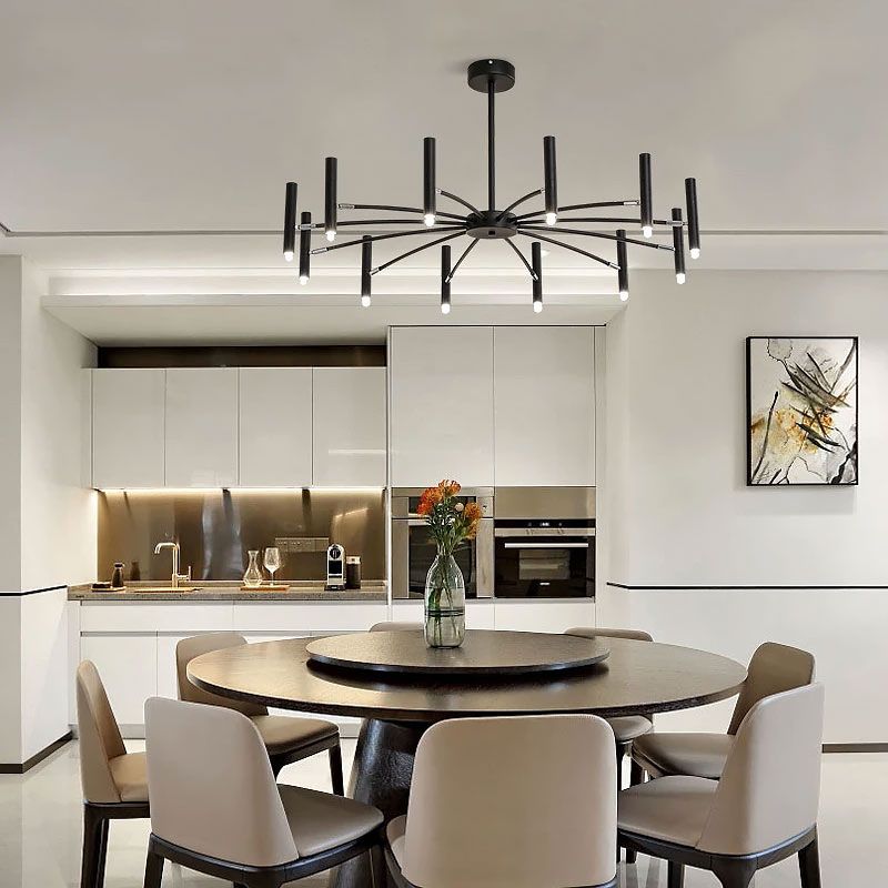 Lampa Sufitowa APP1196-15CP Czarna