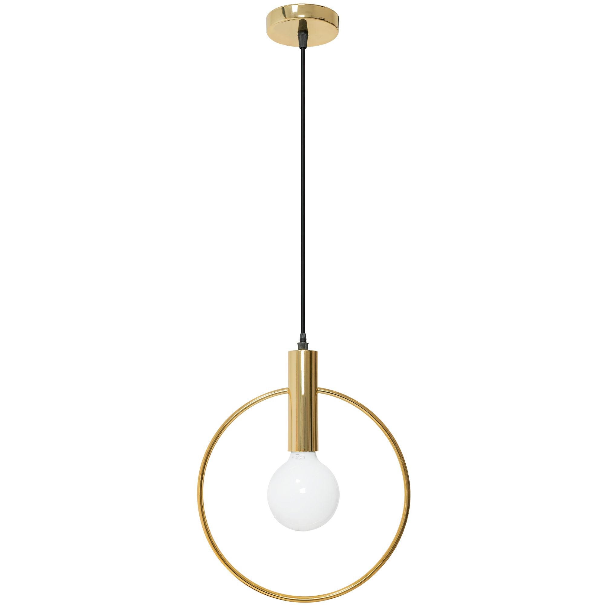 Lampa Sufitowa Wisząca APP485-1CP Złota