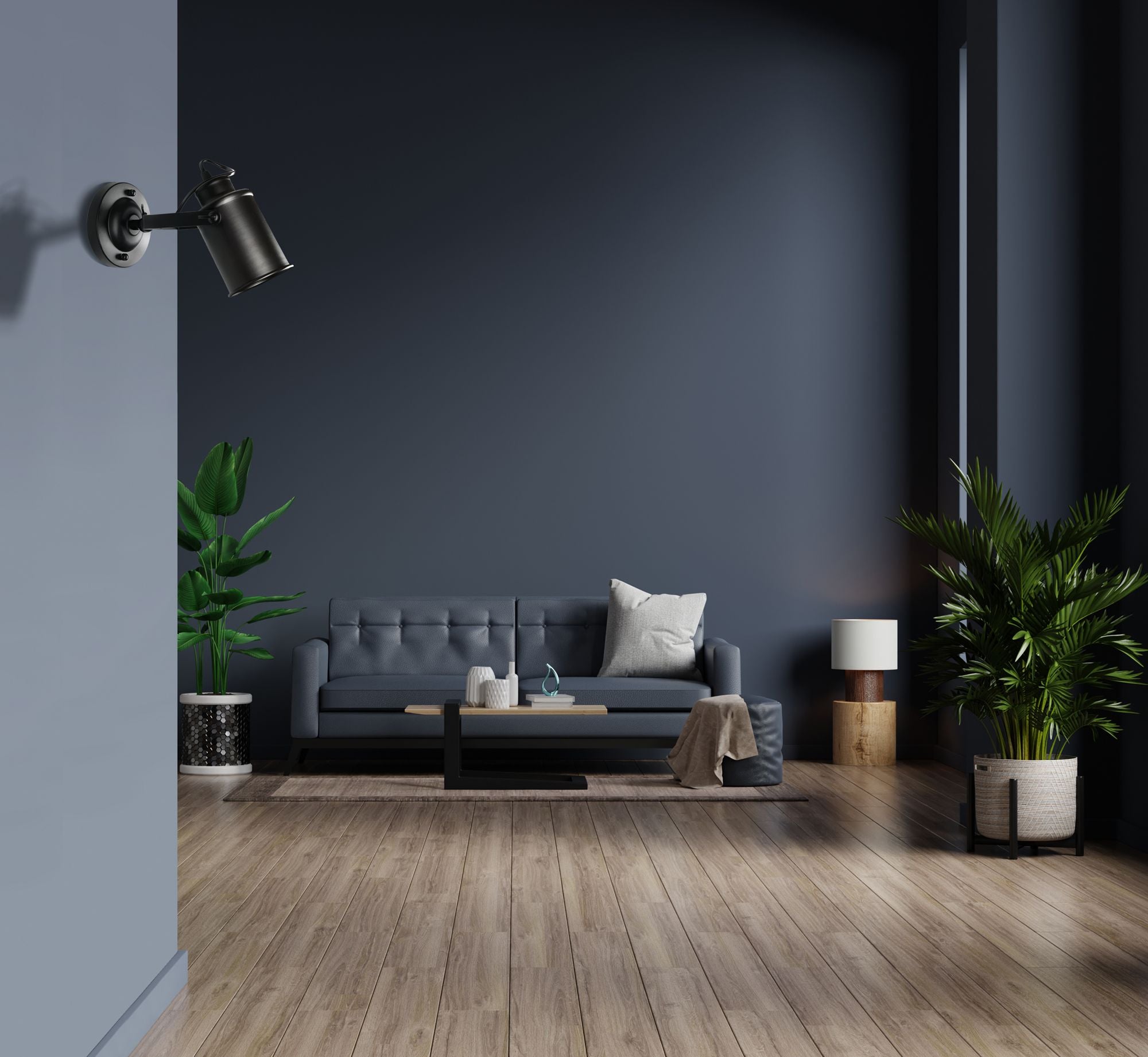 Lampa sufitowa ścienna reflektor APP486-1C Czarna