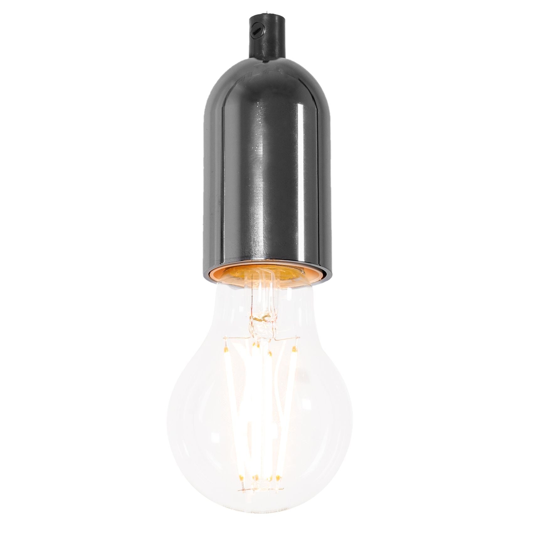 Lampa Sufitowa Wisząca Oprawka  APP353-1CP Chrom Black