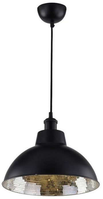 Lampa sufitowa wisząca 1X60W E27 czarny SCRIMI 31-56658
