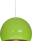 Lampa sufitowa wisząca 1X60W E27 zielony PICTOR 31-15136