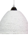 Lampa wisząca biała sznurkowa Braid 31-32751