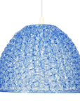 Lampa sufitowa wisząca candellux canaria 31-36646 e27 niebieski