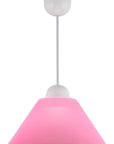 Lampa sufitowa wisząca candellux fama 31-20157 plastik e27 różowy promocja