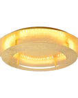 Lampa sufitowa plafon złoty 40cm LED Merle 98-66213