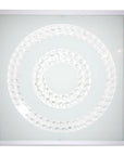 Lampa Sufitowa Candellux Lux 10-60662 Plafon 16W Led 6500K Biały Podwójny Ring